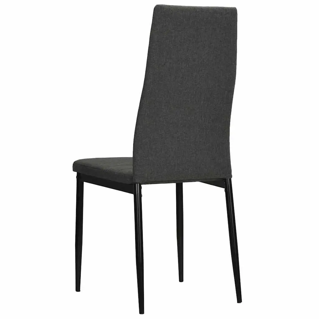 2 Contemporary Grey Dining Chairs