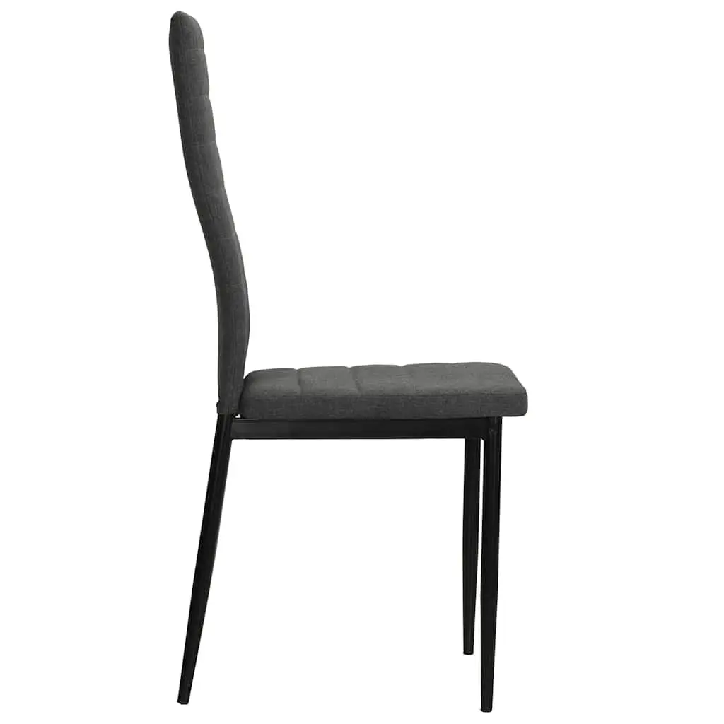 2 Contemporary Grey Dining Chairs