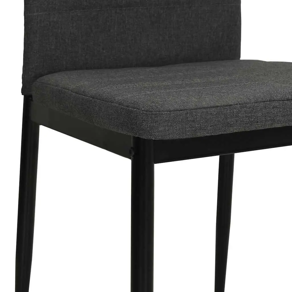 2 Contemporary Grey Dining Chairs