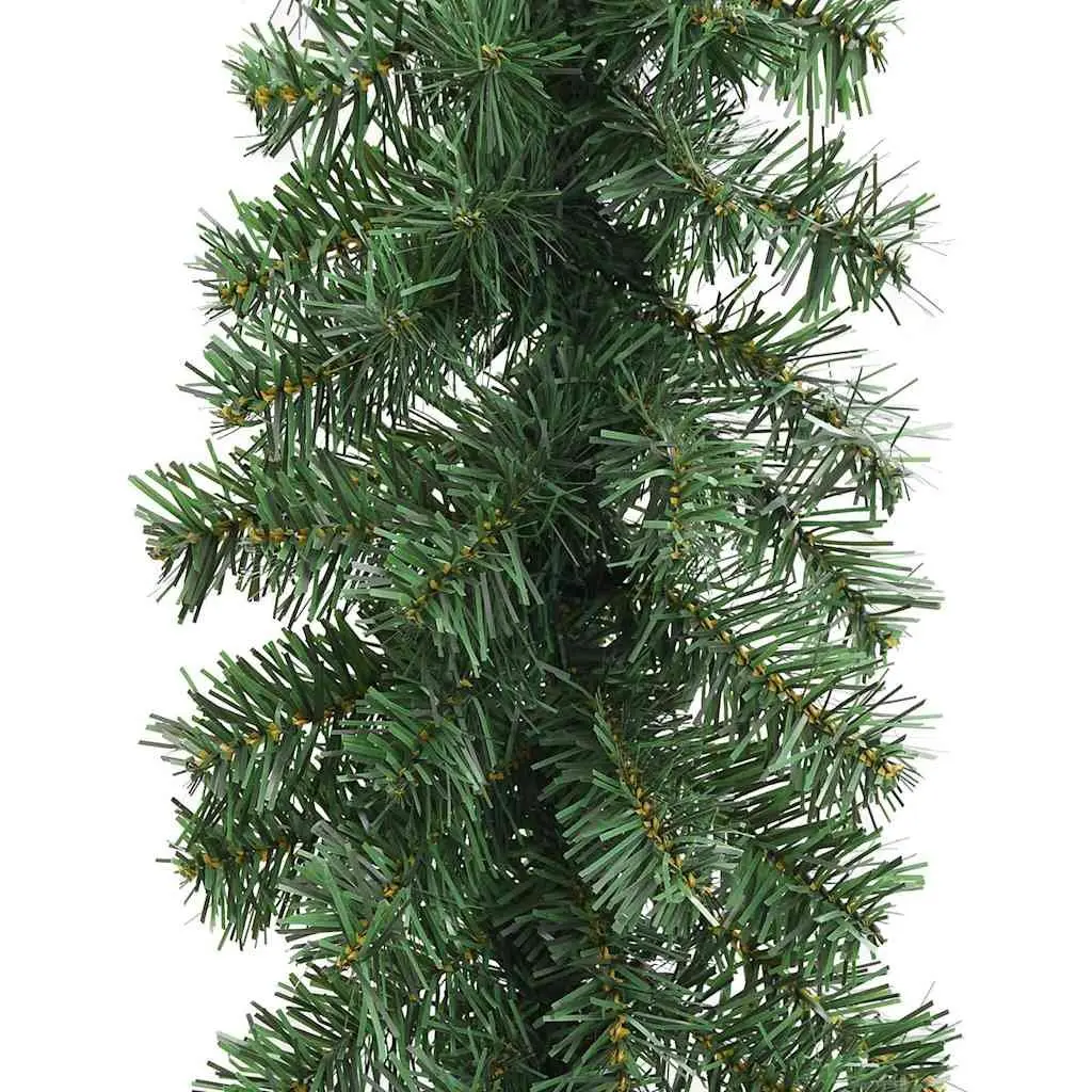 Christmas Garland Indoor Outdoor Green PVC 20m