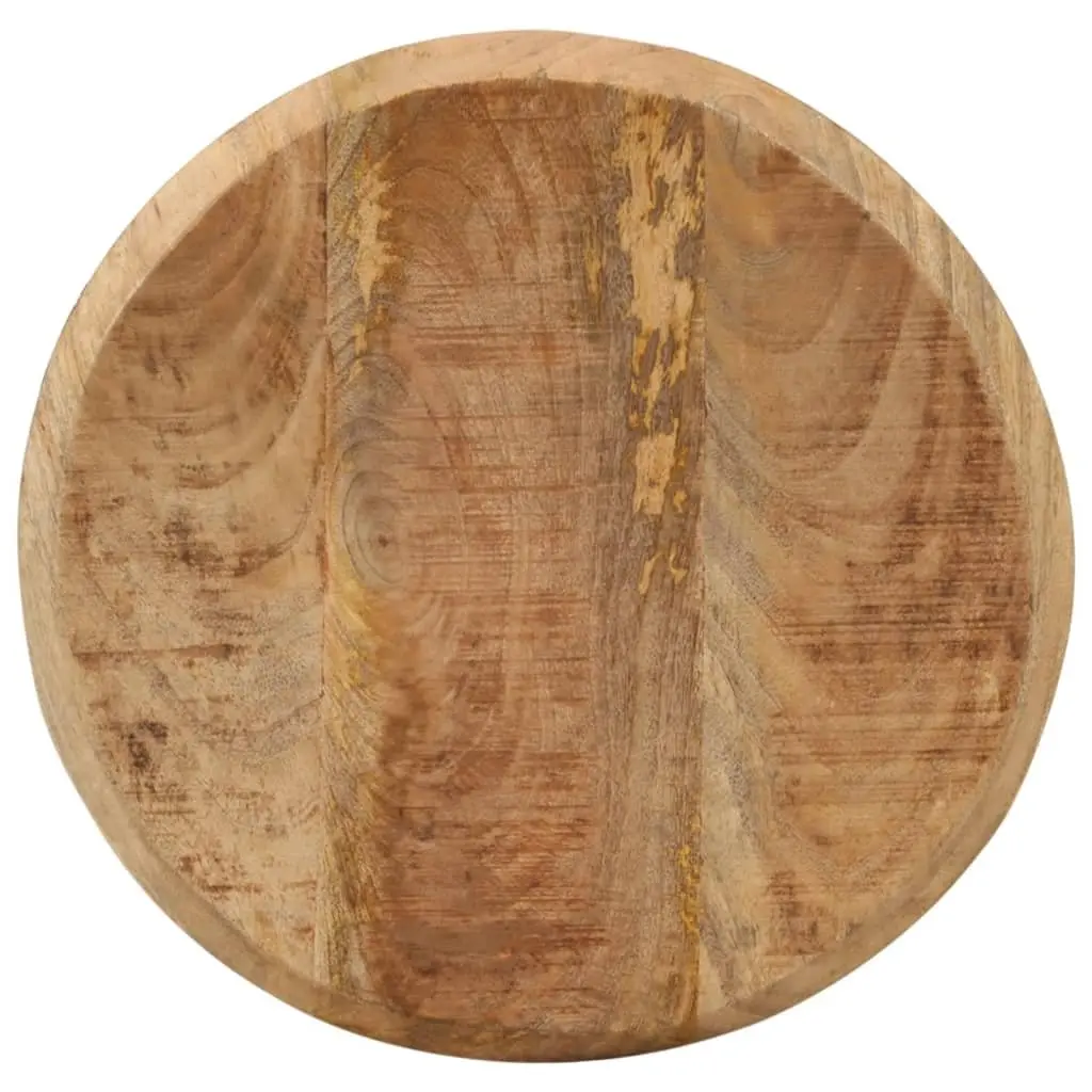 Solid Mango Wood Bar Stools Set of 2