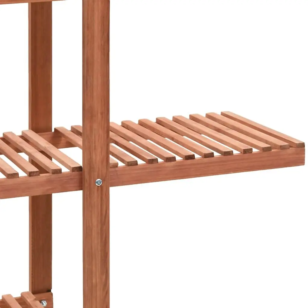 Plant Stand Cedar Wood Outdoor Garden Display Rack 86 x 36 x 139 cm
