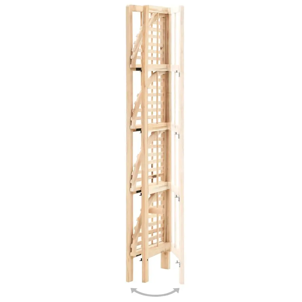 Corner Shelf Wooden Storage Rack