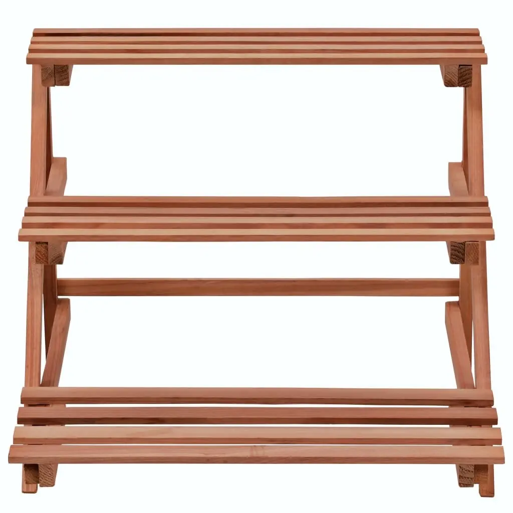 3-Tier Plant Stand Cedar Wood Display Shelf Garden Patio