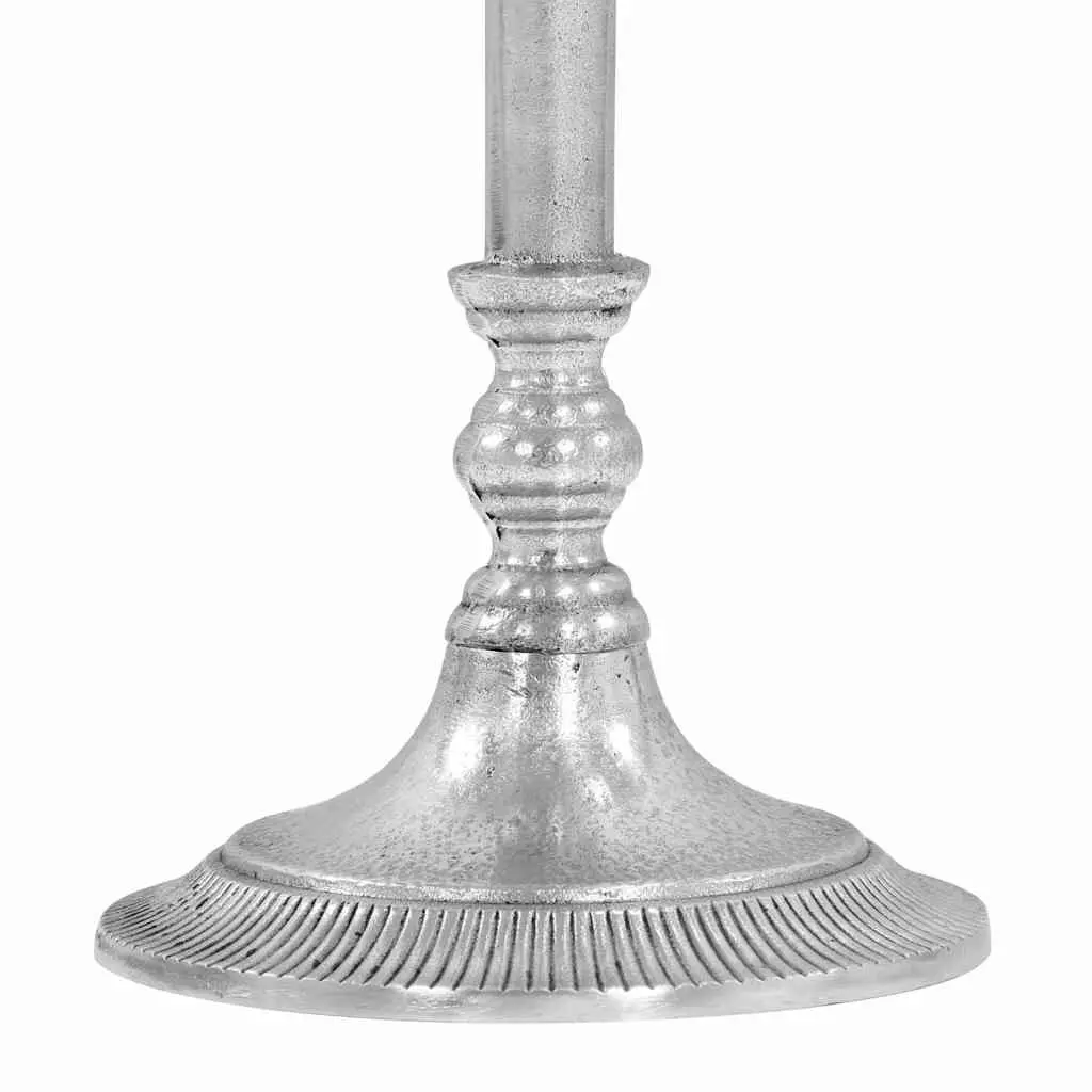 Champagne Cooler Silver Aluminium Beverage Chiller with Deer Handles 39 x 29 x 71 cm