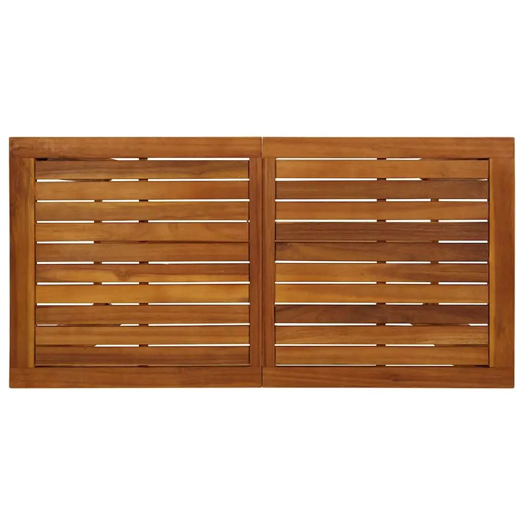 Bar Table Solid Wood Kitchen Dining Room Furniture Brown 120x60x105cm