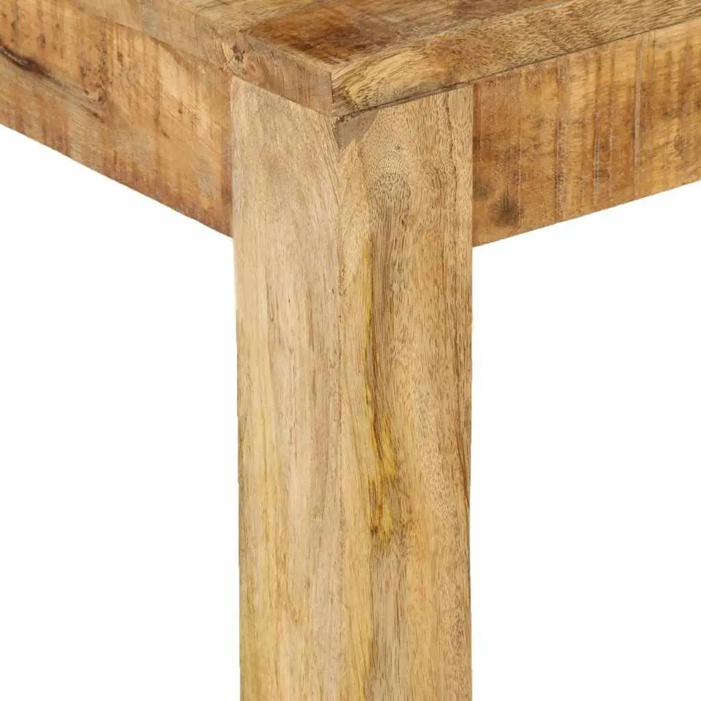 Coffee Table 80x80x40 cm Brown Solid Mango Wood Living Room Accent Furniture