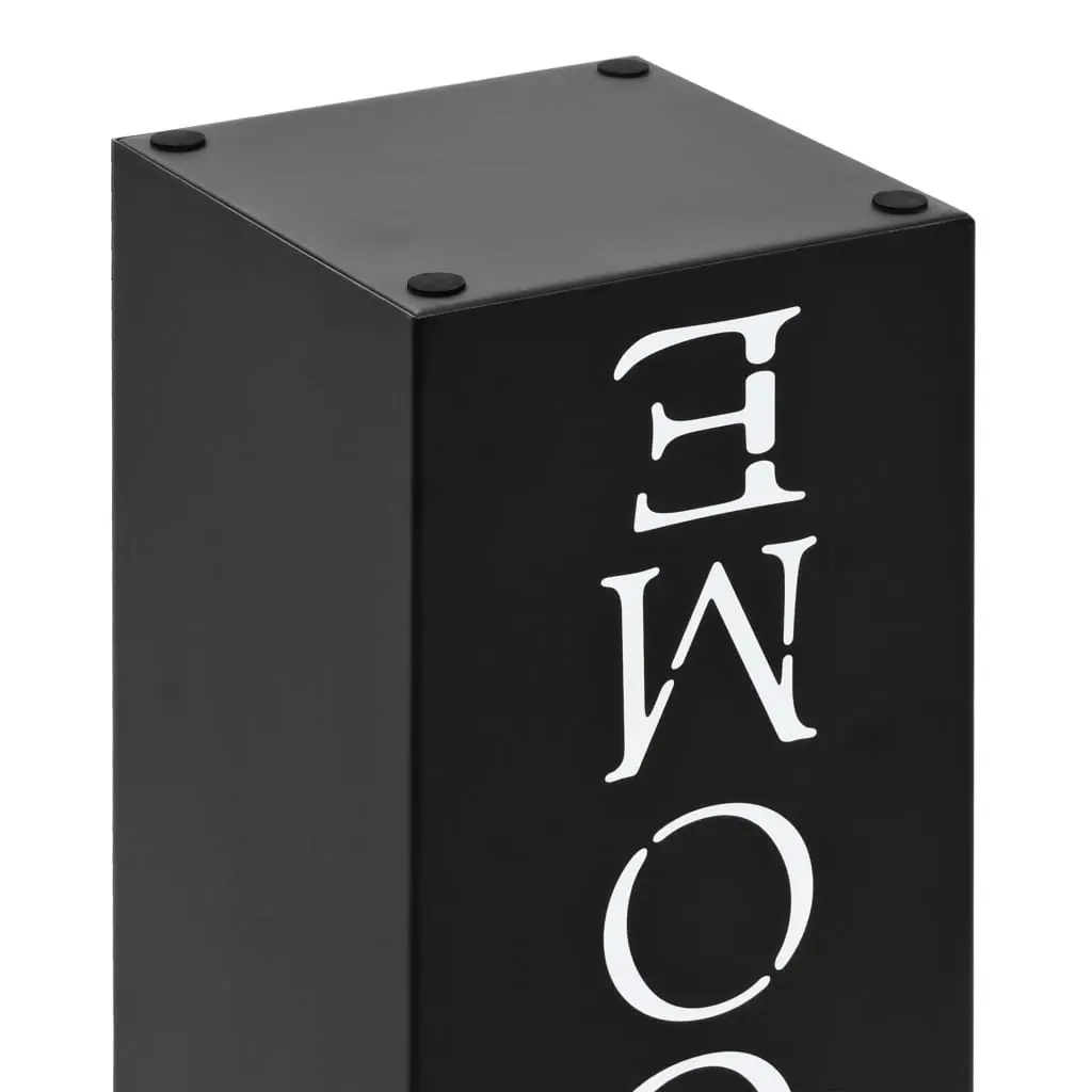 Umbrella Stand Black Steel Modern Entryway Storage Holder