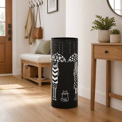 Specifications for a Black Steel Umbrella Stand