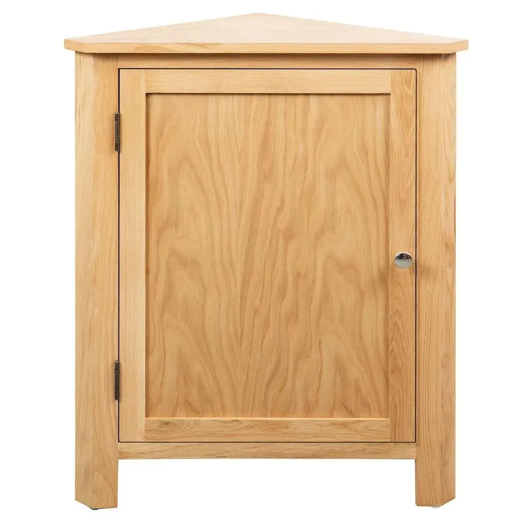 Corner Cabinet for Home 59x45x80 cm Brown Wooden Storage Unit