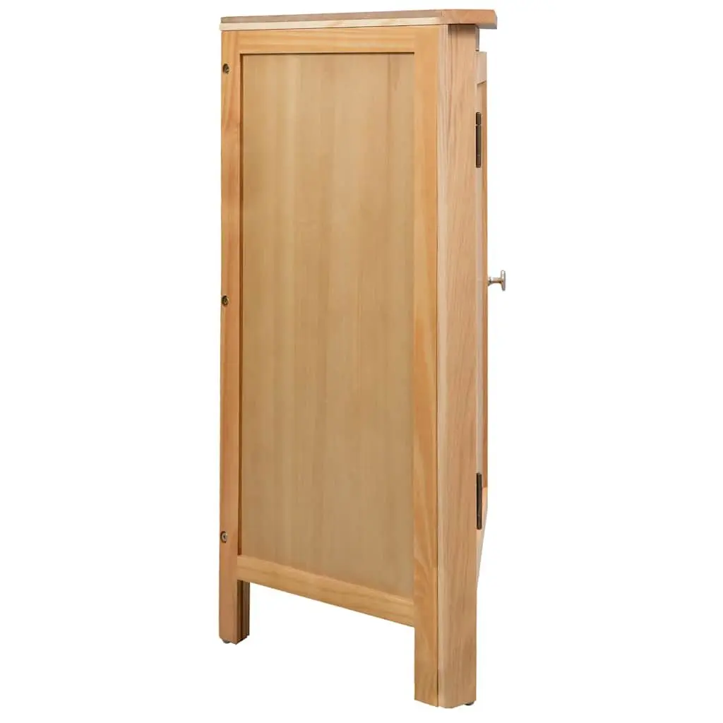 Corner Cabinet for Home 59x45x80 cm Brown Wooden Storage Unit