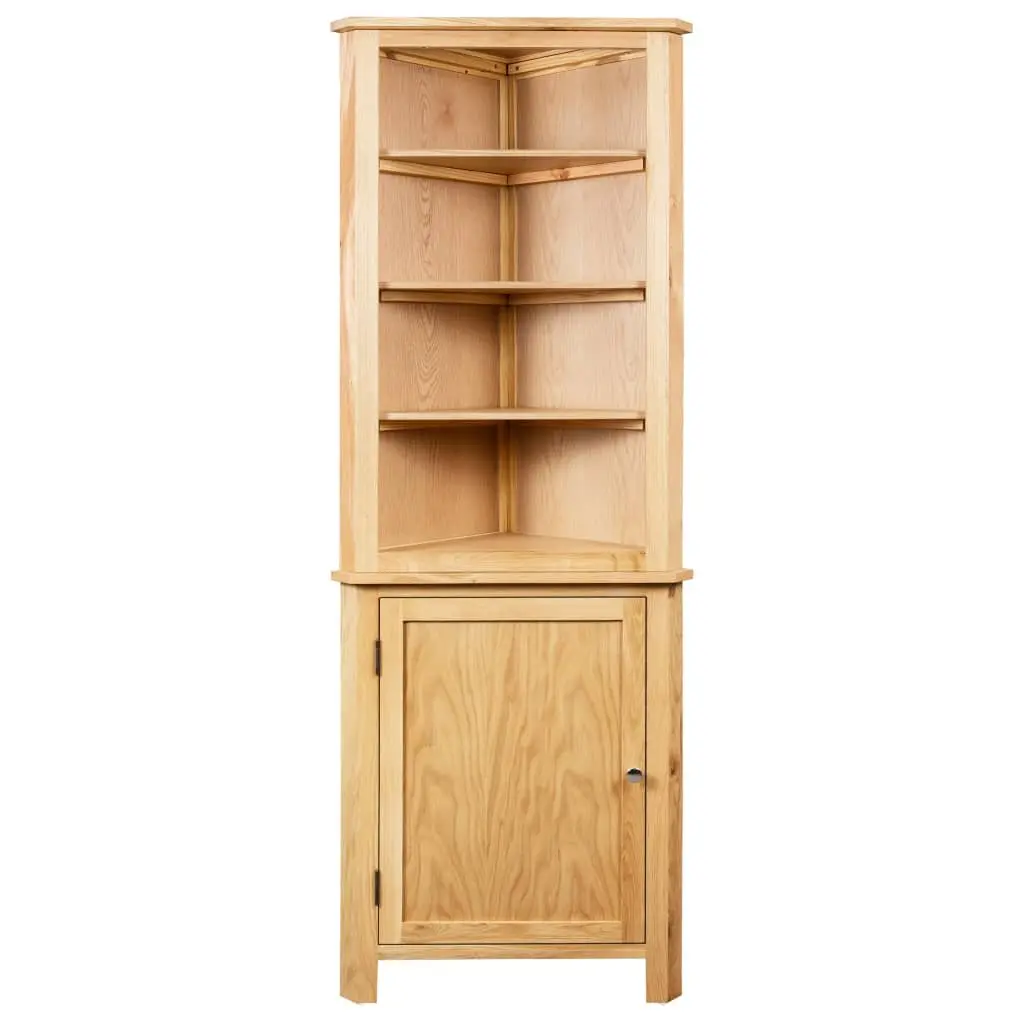 Corner Cabinet for Kitchen Lounge Dining 59x36x180 cm Brown Storage Furniture