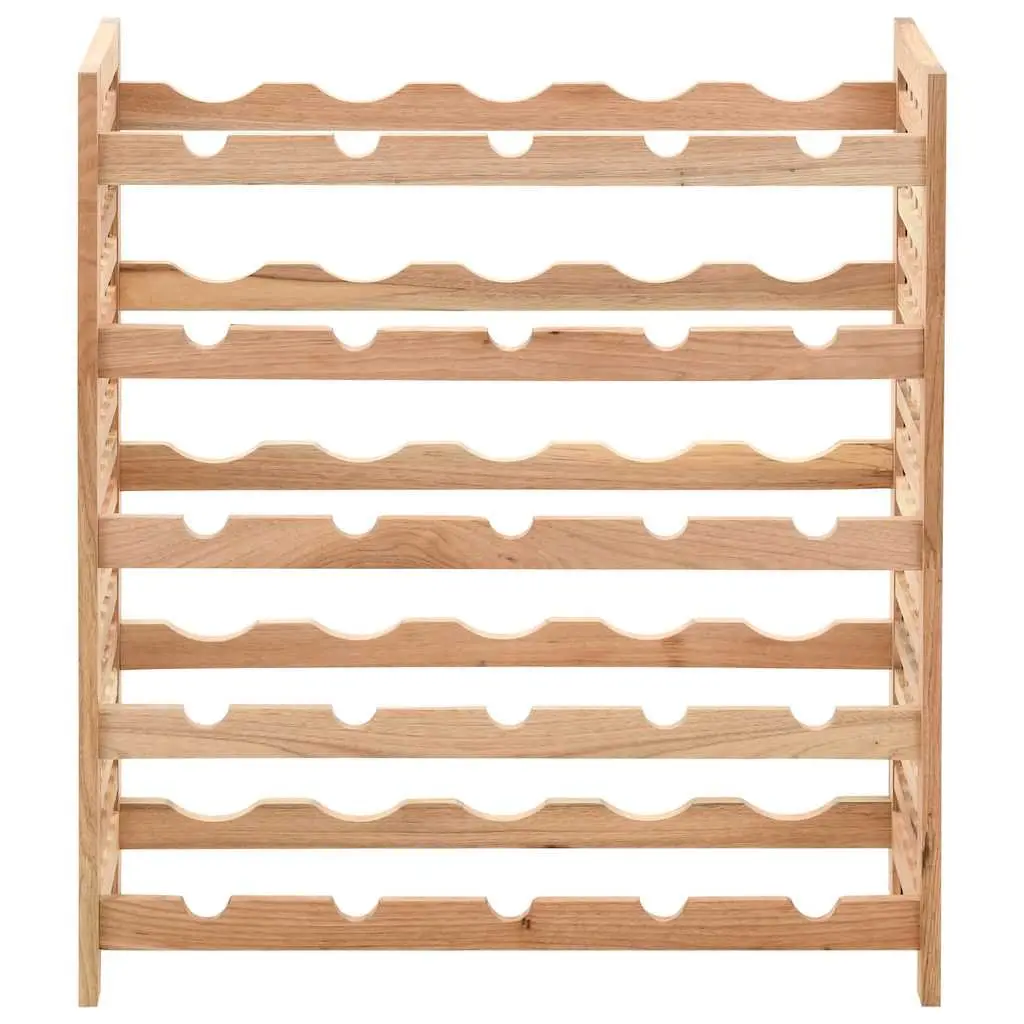 Wine Rack for 25 Bottles 5-Tier Solid Wood Storage Cabinet Home Furniture