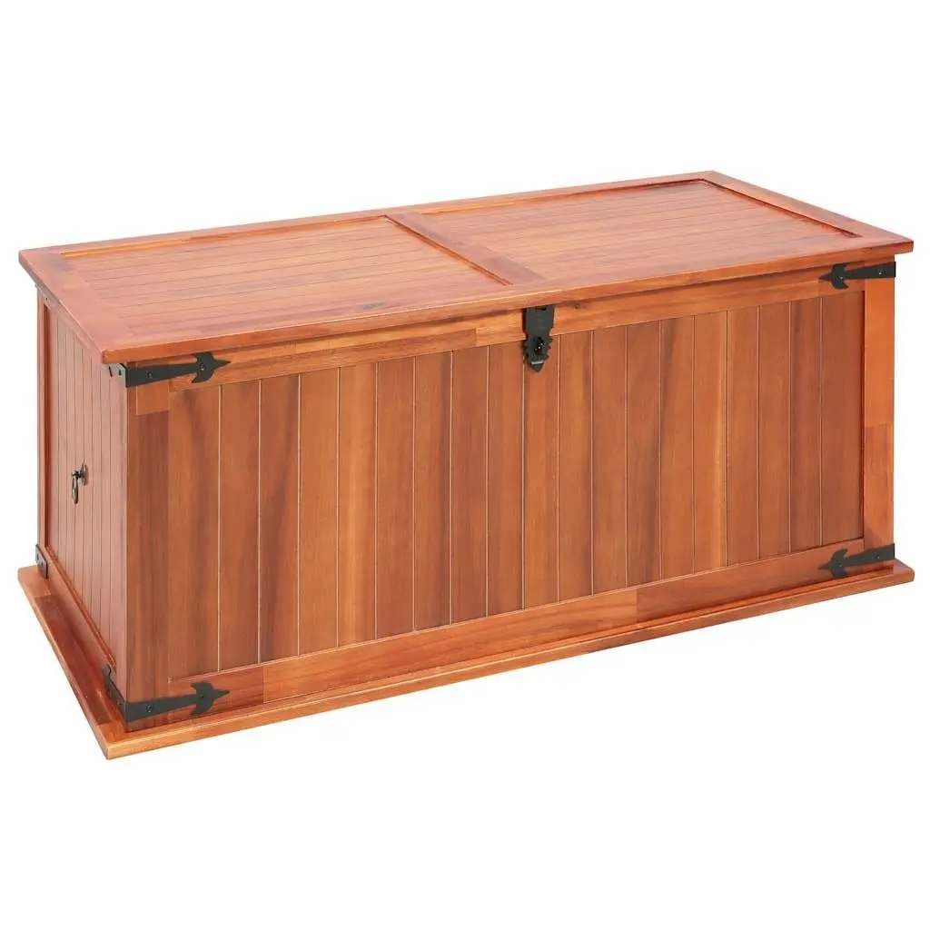 3 Solid Acacia Wood Storage Chests