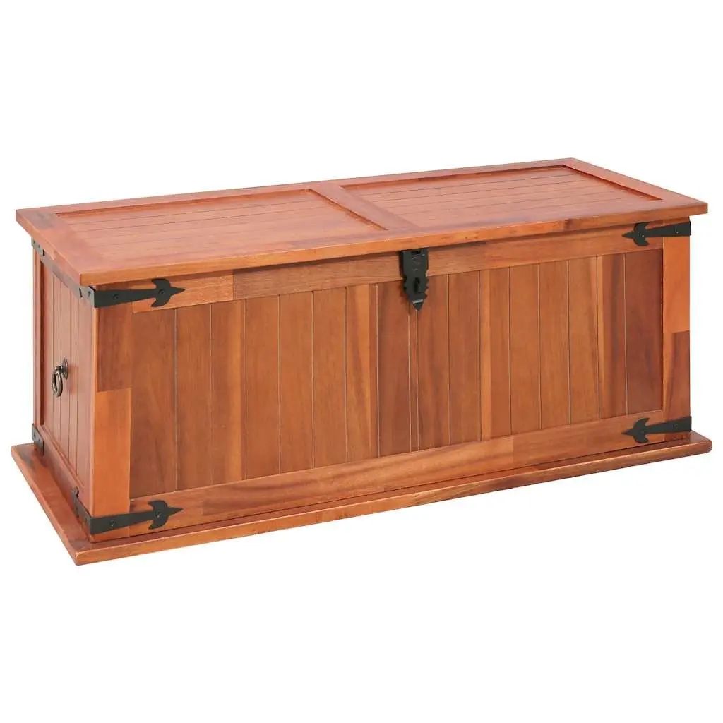 3 Solid Acacia Wood Storage Chests