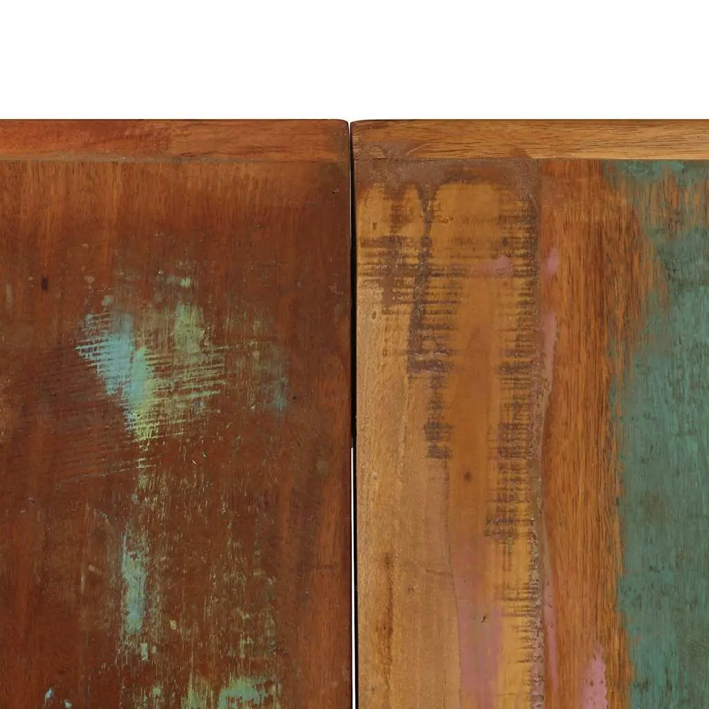 Dining Table Kitchen 140x70x75 cm Solid Reclaimed Wood Rustic