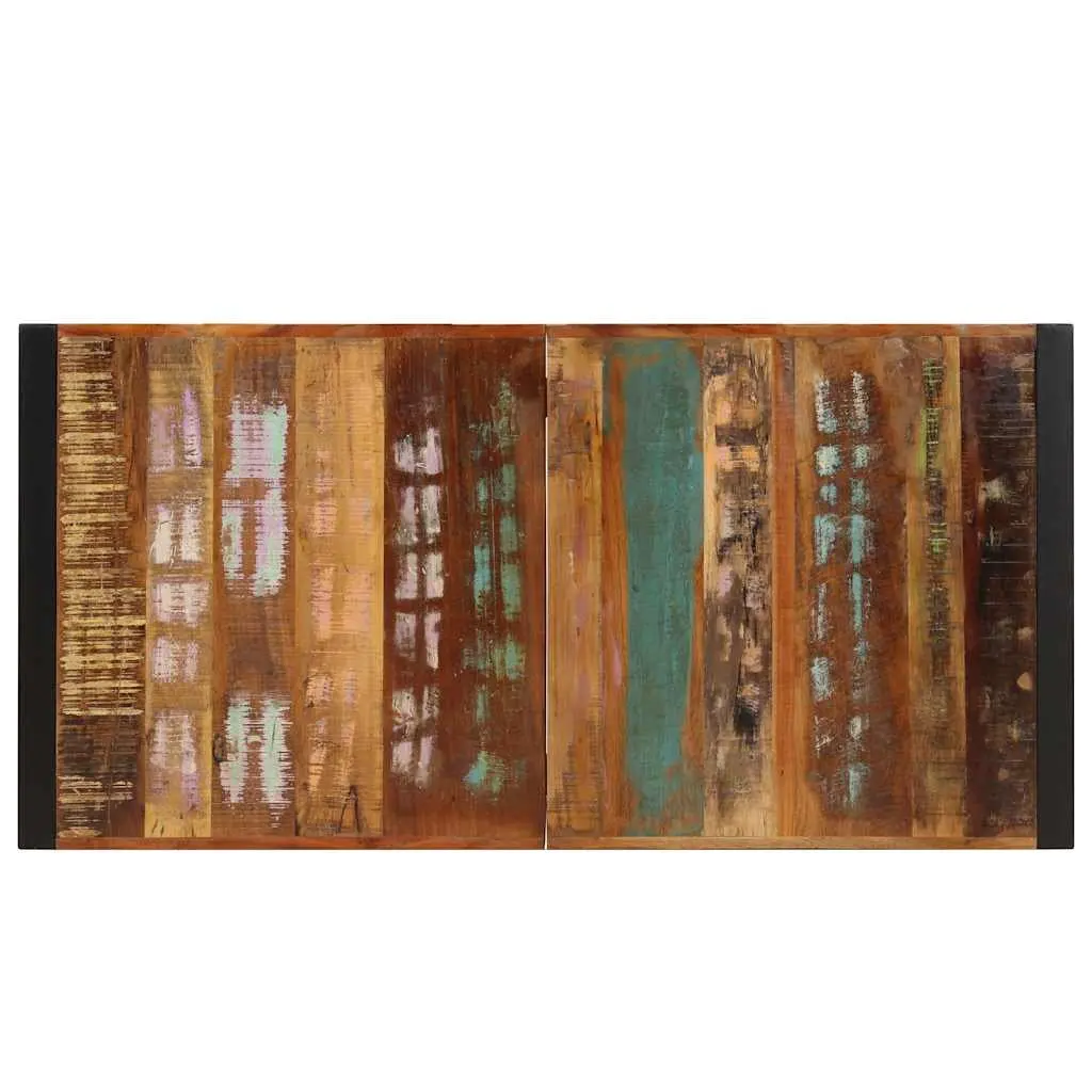 Dining Table Kitchen 140x70x75 cm Solid Reclaimed Wood Rustic