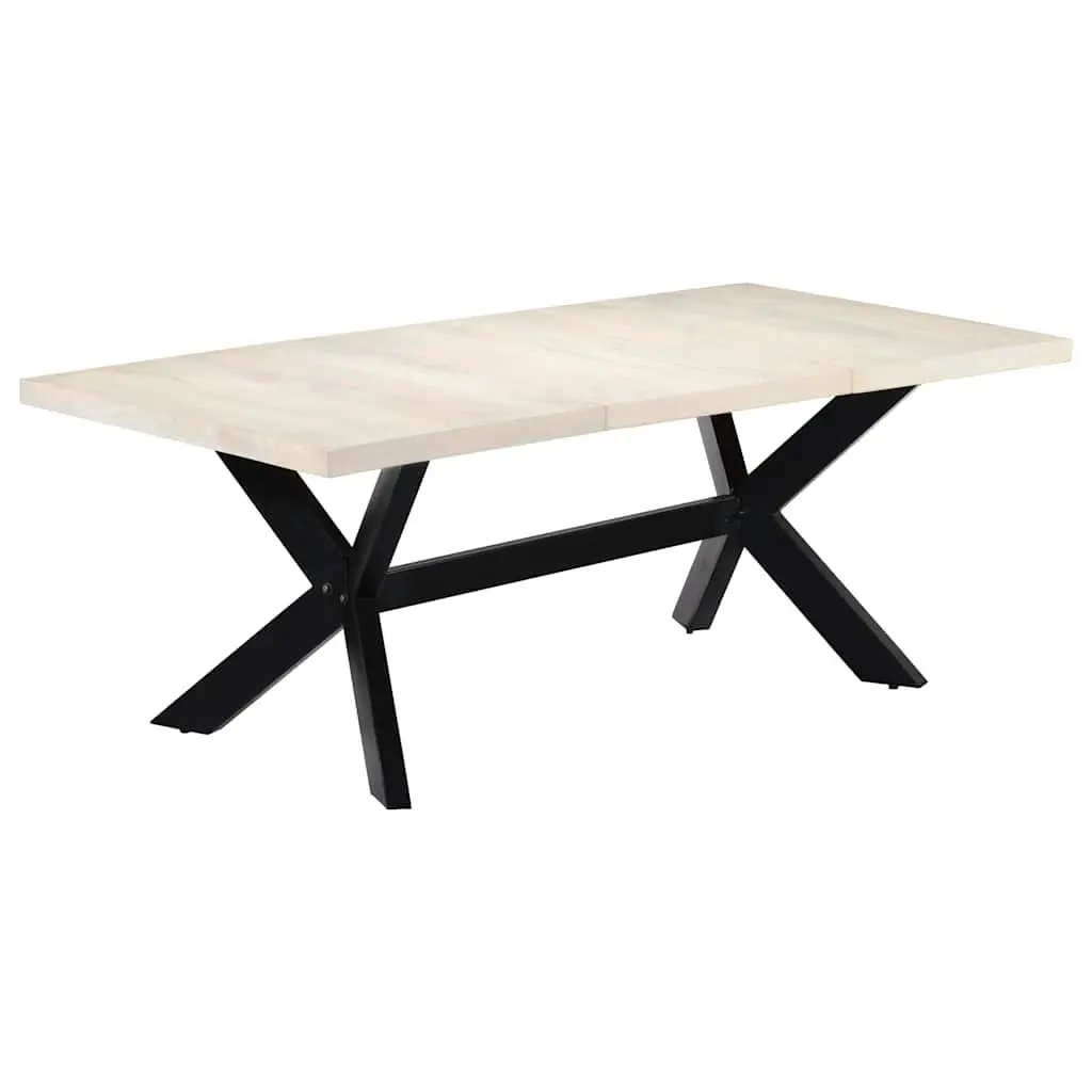 Dining Table 200x100x75 cm Made of Mango Wood
