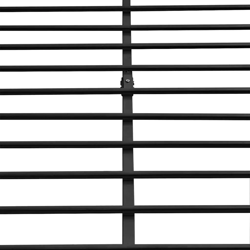 Black Metal Double Bed Frame