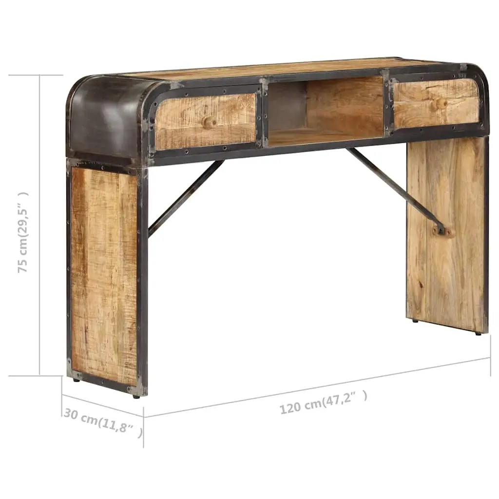 Sideboard 120x30x75cm Antique Style Console Storage Cabinet with Drawers