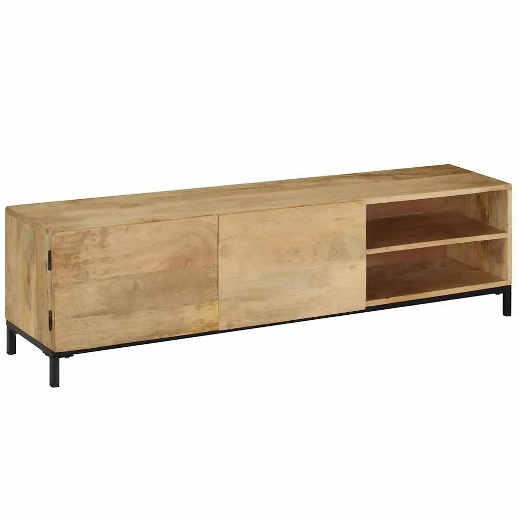 HiFi Storage Unit 145W x 30D x 41H cm Brown Mango Wood