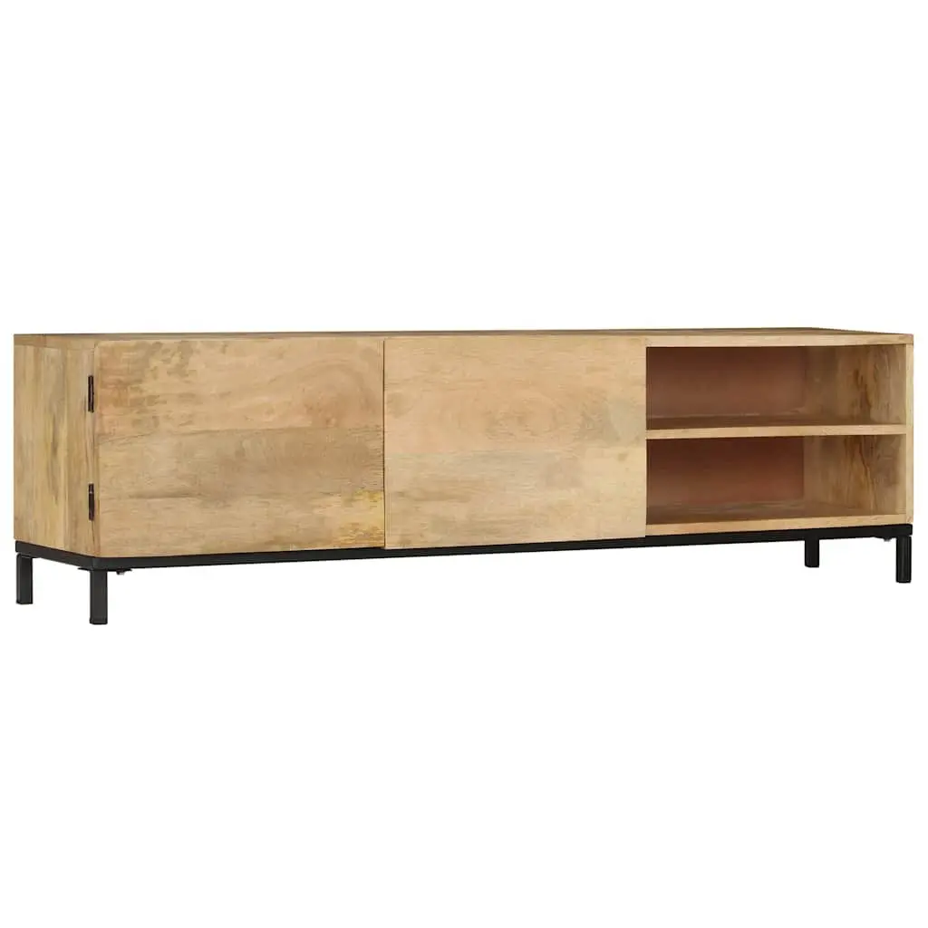 HiFi Storage Unit 145W x 30D x 41H cm Brown Mango Wood
