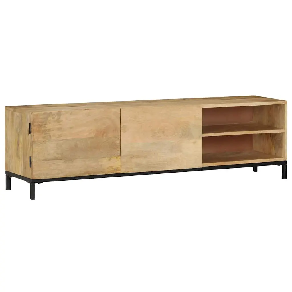 HiFi Storage Unit 145W x 30D x 41H cm Brown Mango Wood