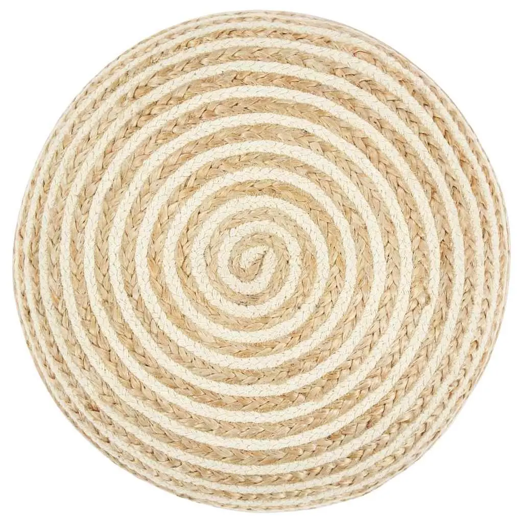 Handmade Jute Pouffe Footstool