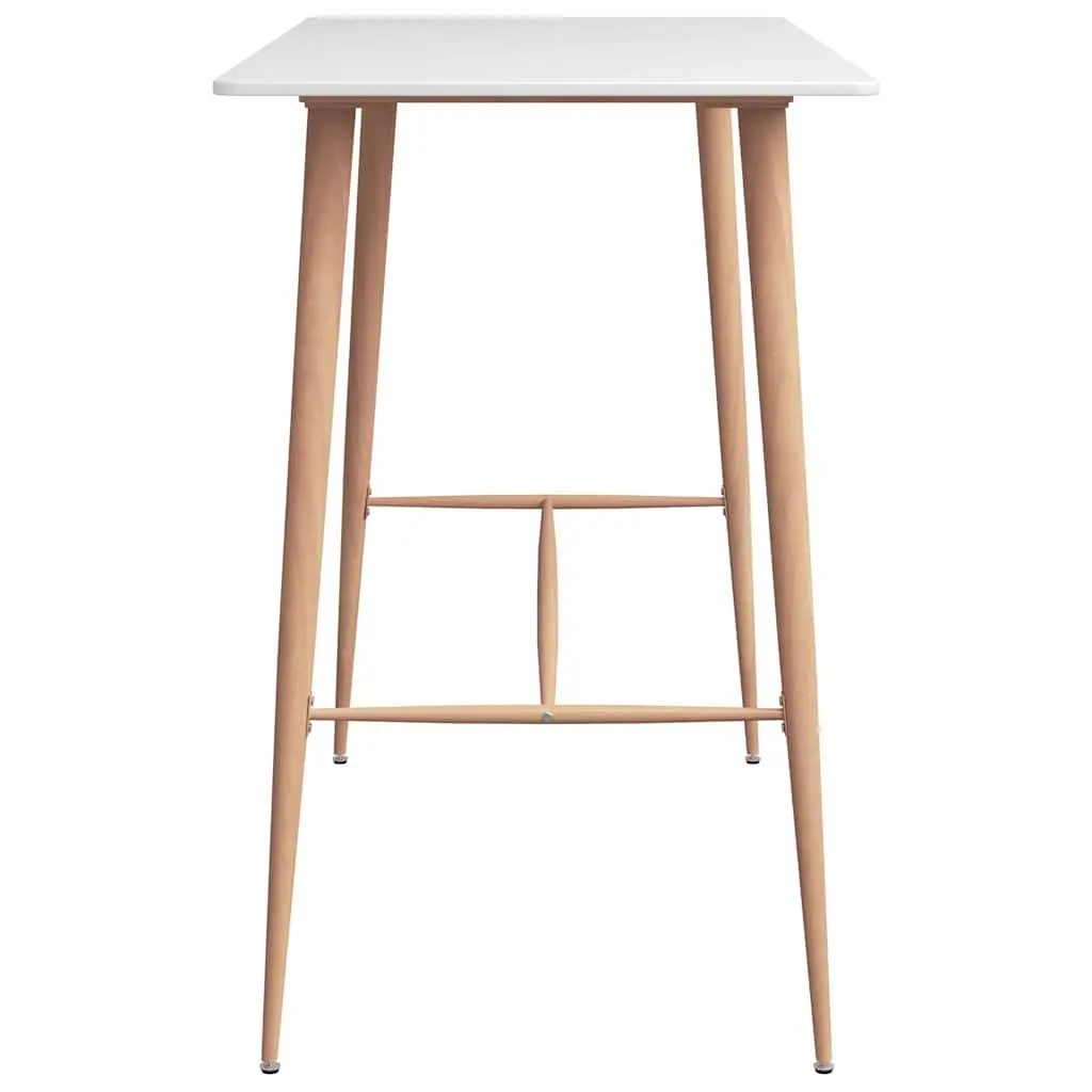 Bar Table White Kitchen Dining Counter High Top Furniture Home Decor