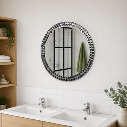 Specifications of 60cm Round Wall Mirror with Acrylic Rim