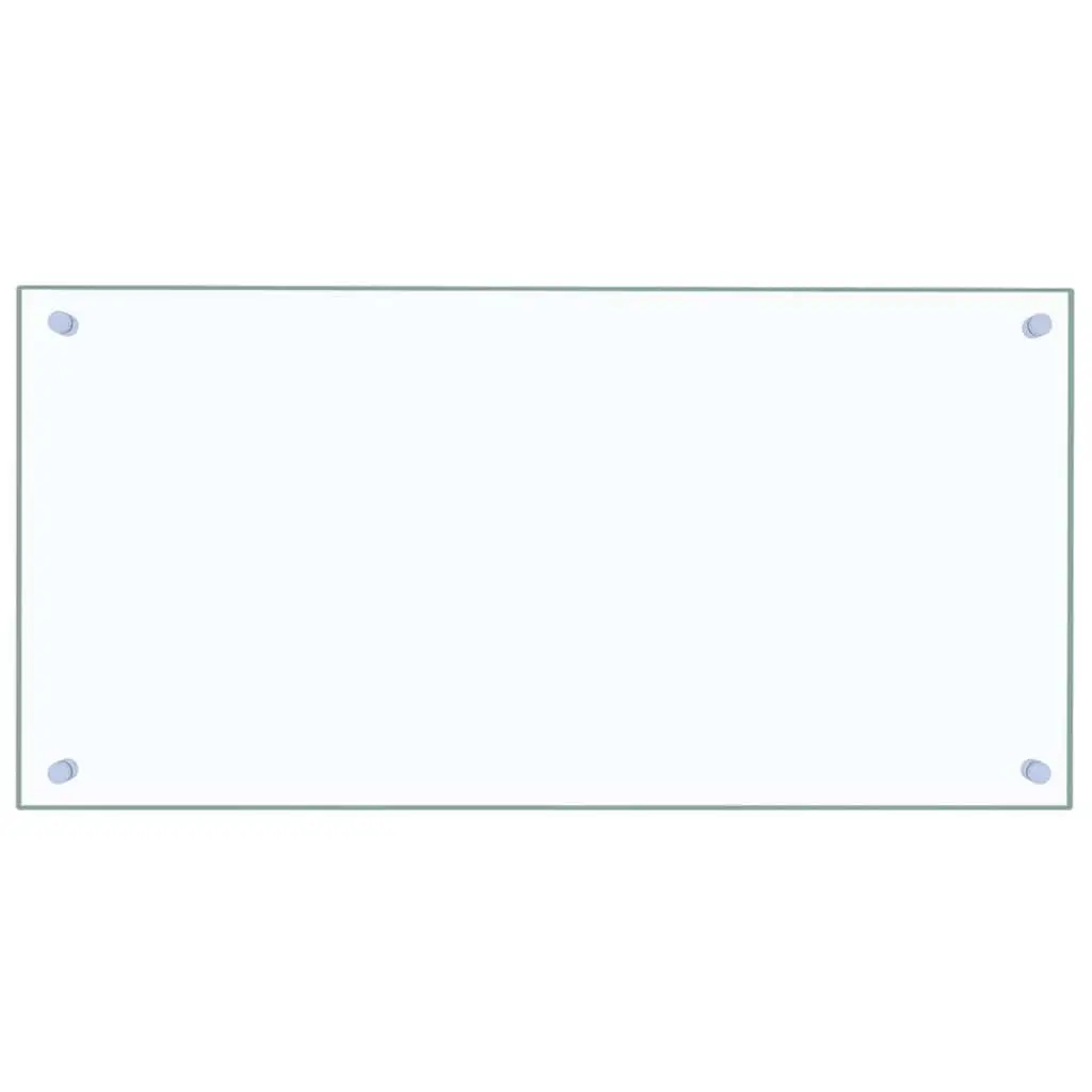 Kitchen Backsplash Tempered Glass 80x40 cm