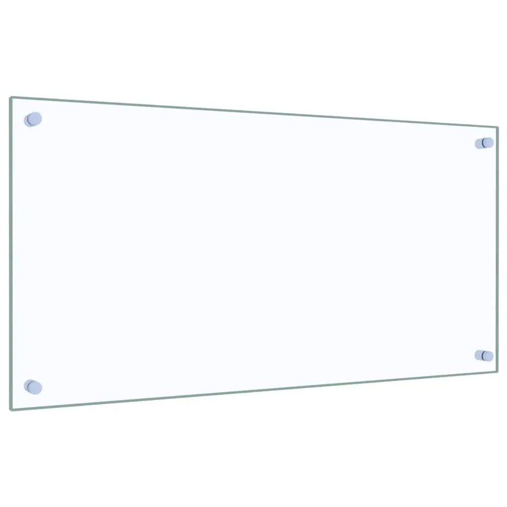 Kitchen Backsplash Tempered Glass 80x40 cm