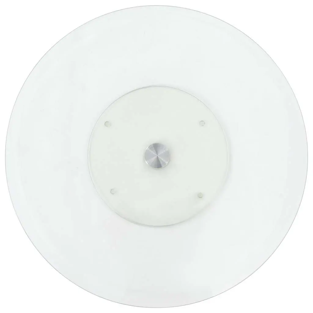 60cm Rotating Serving Plate in Tempered Glass