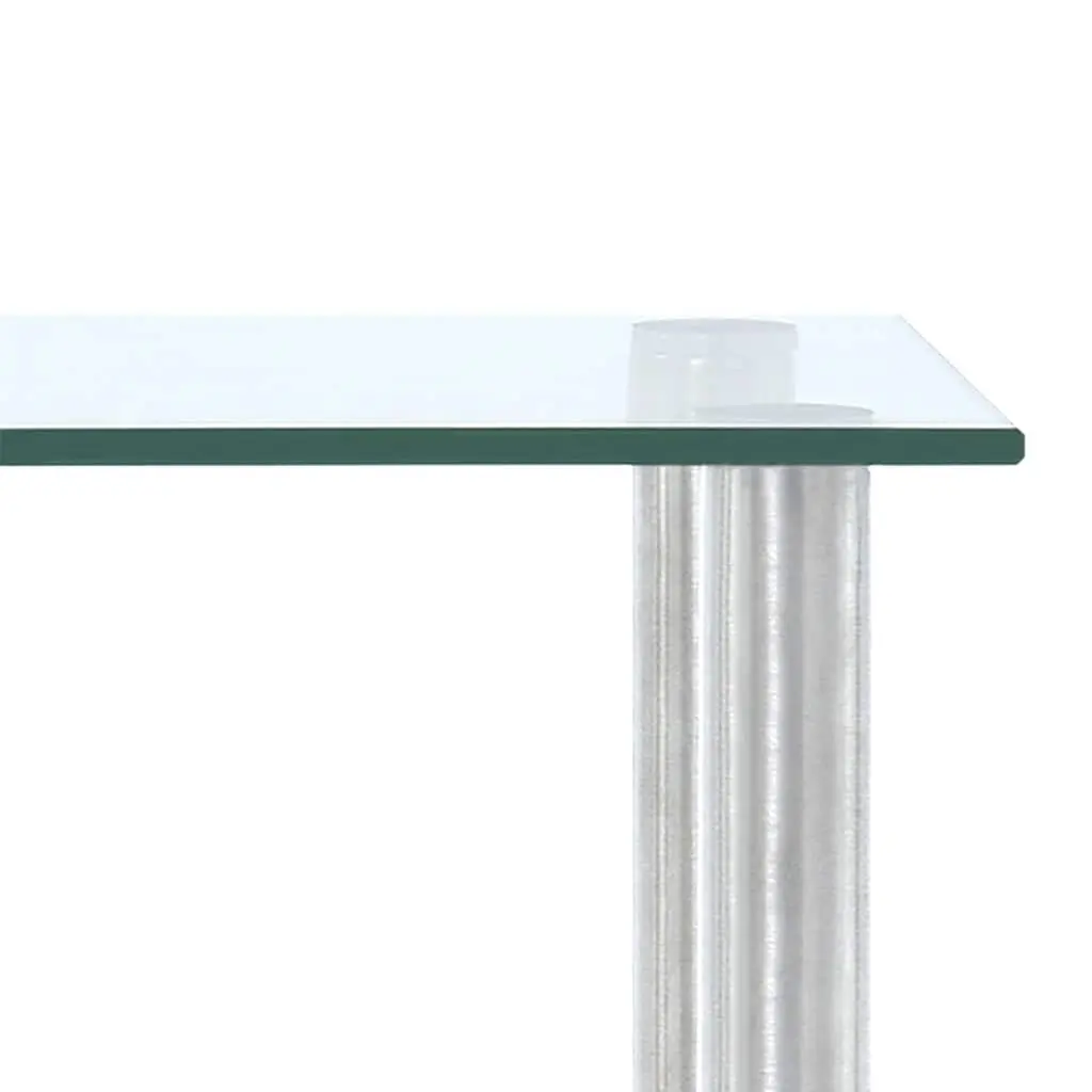 2-Tier Kitchen Shelf with Glass