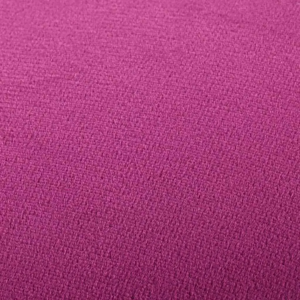 Velvet Barrel Stool for Living Room 28 x 36 cm Purple Footrest Ottoman Side Table