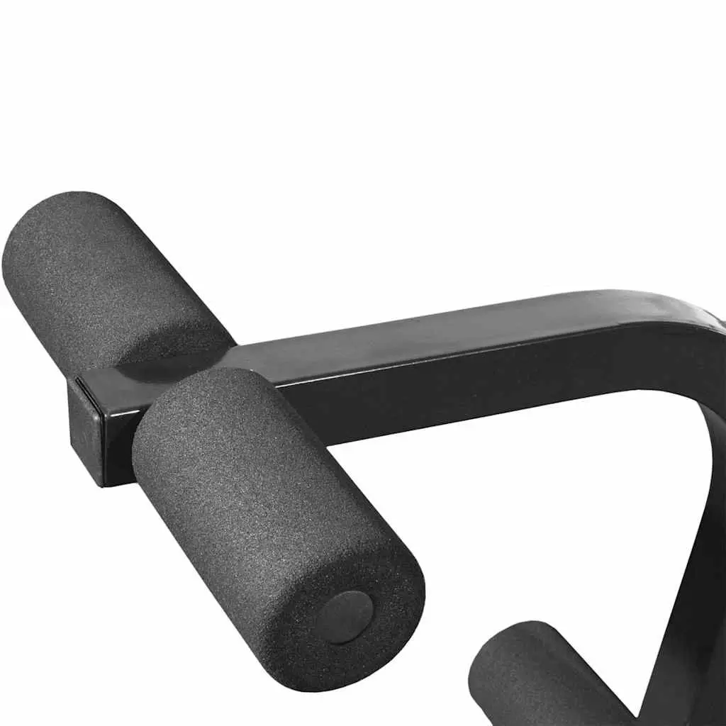 Folding Weight Bench for Home Gym 30 kg Dumbbell and 60 kg Barbell Set White