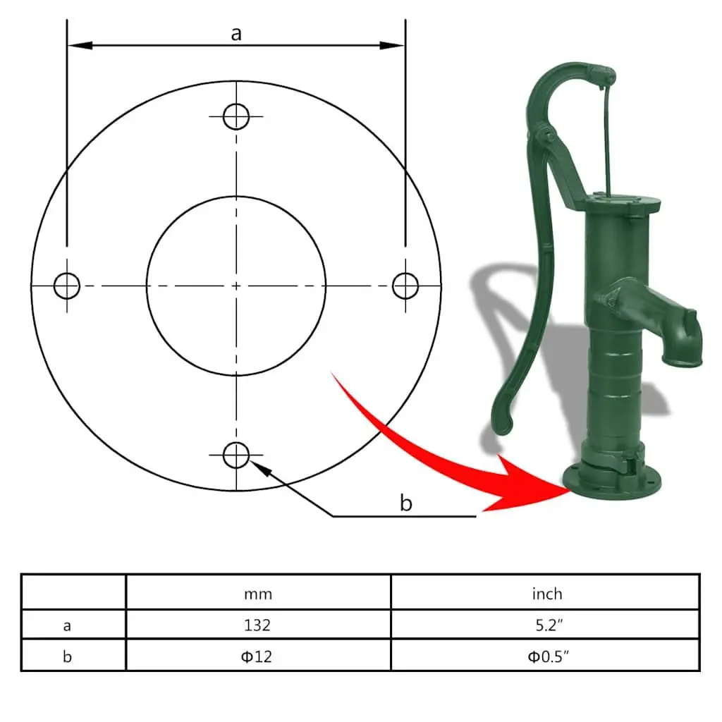Hand Water Pump with Stand