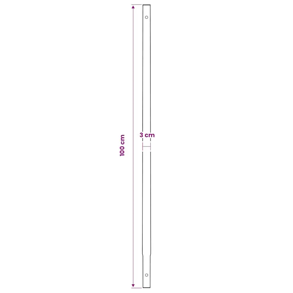 Ground Drill Auger for Gardening 180mm with Handle and 9 Piece Extension Tubes