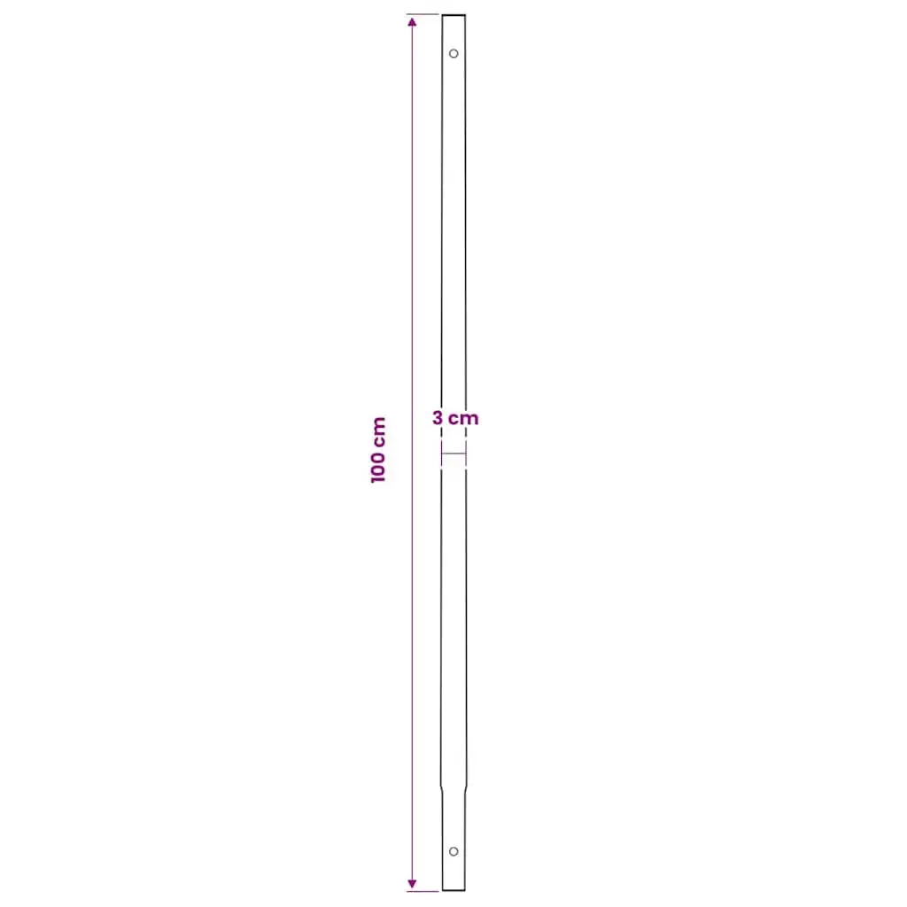 Ground Drill 80mm for Gardening with Handle and 9m Extension Tubes