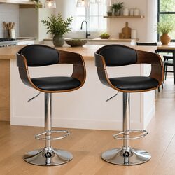 Specifications for Bar Stools Set of 2 with Adjustable Height