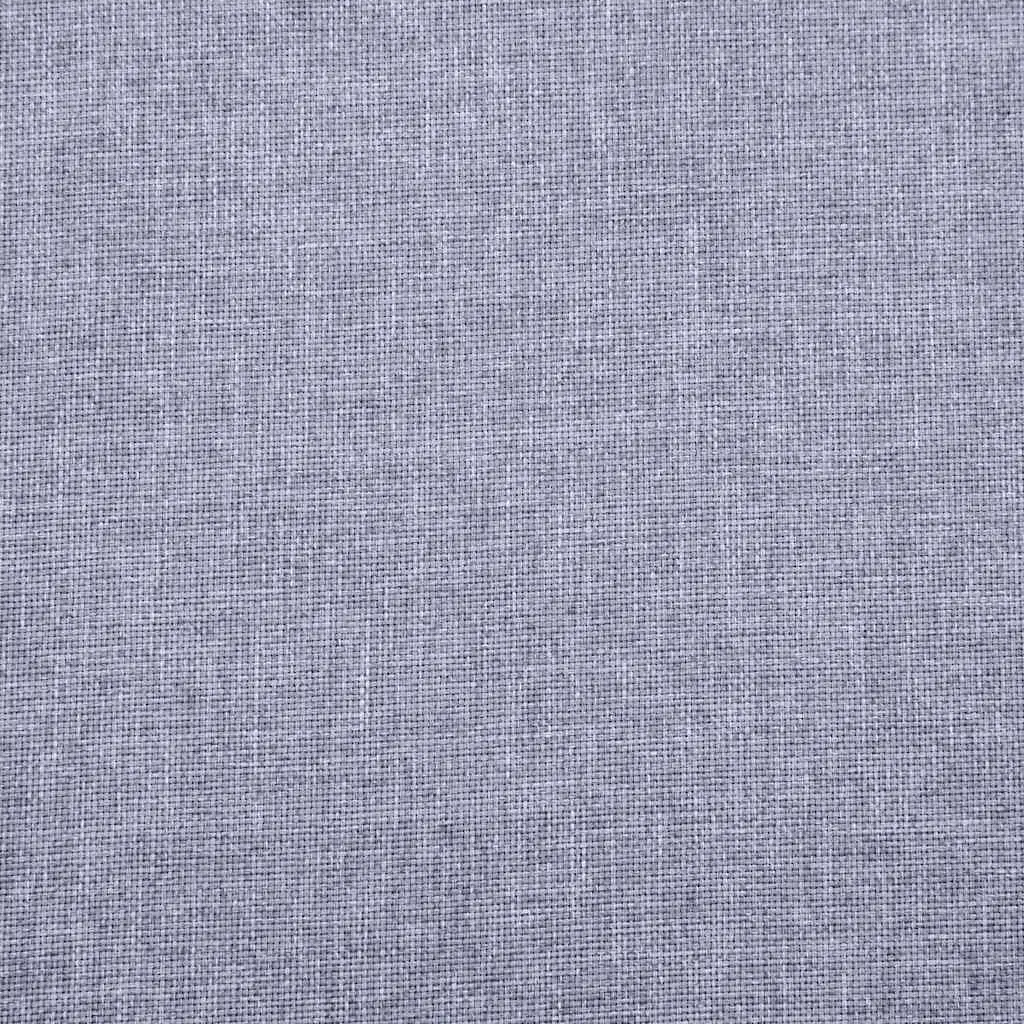 2-Seater 3-Seater Sofa Set Grey Fabric Living Room Couch Padded Cushions