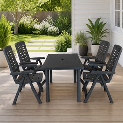 5 Piece Outdoor Dining Set - Dimensions and Specifications