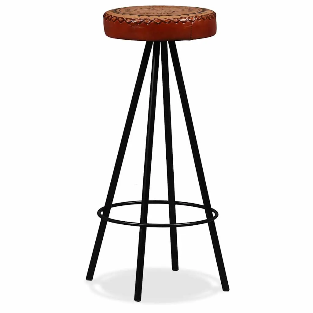 Bar Set 5 Pieces Solid Wood Reclaimed Industrial Kitchen Dining Table Stools