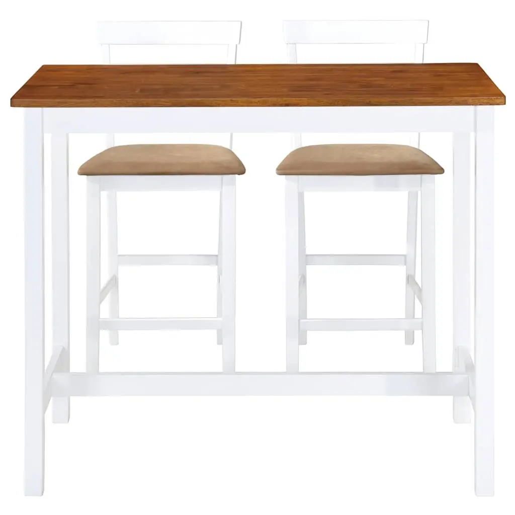 3-Piece Bar Table and Stool Set