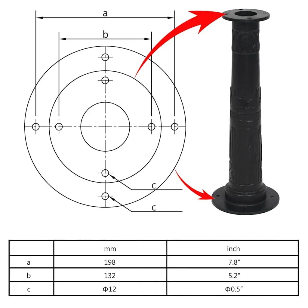 Hand Operated Water Pump with Cast Iron Stand