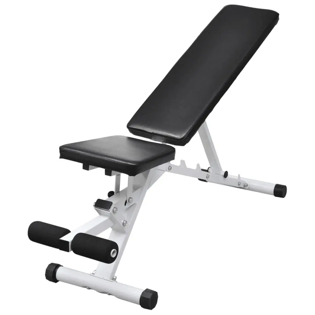 30.5kg Barbell and Dumbbell Set with Adjustable Weight Bench