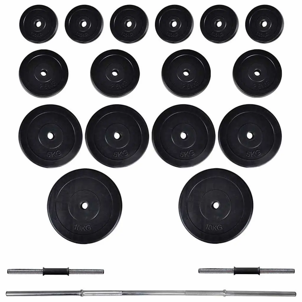 Adjustable Bench Weight Rack Barbell & Dumbbell Set