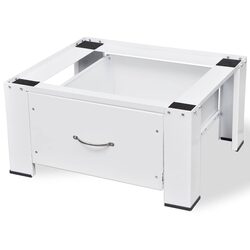 Washing Machine Pedestal Riser: Steel, 100kg Capacity