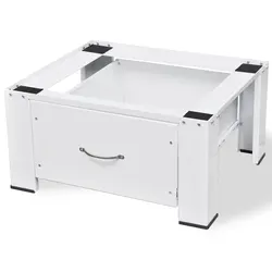 Washing Machine Pedestal Riser: Steel, 100kg Capacity