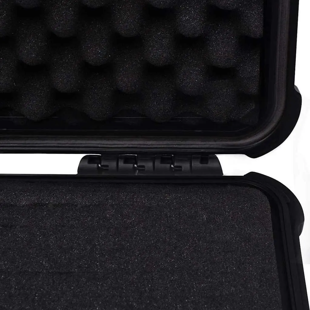 Protective Equipment Case for Cameras and Lenses 35x29.5x15cm Hard Travel Black